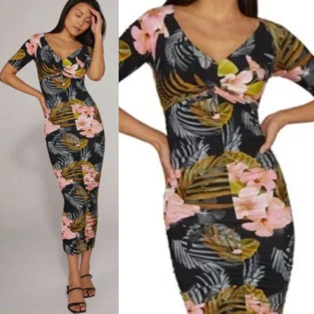 Nwt Favorite Daughter The Bad Decision Dress Black Size Xs